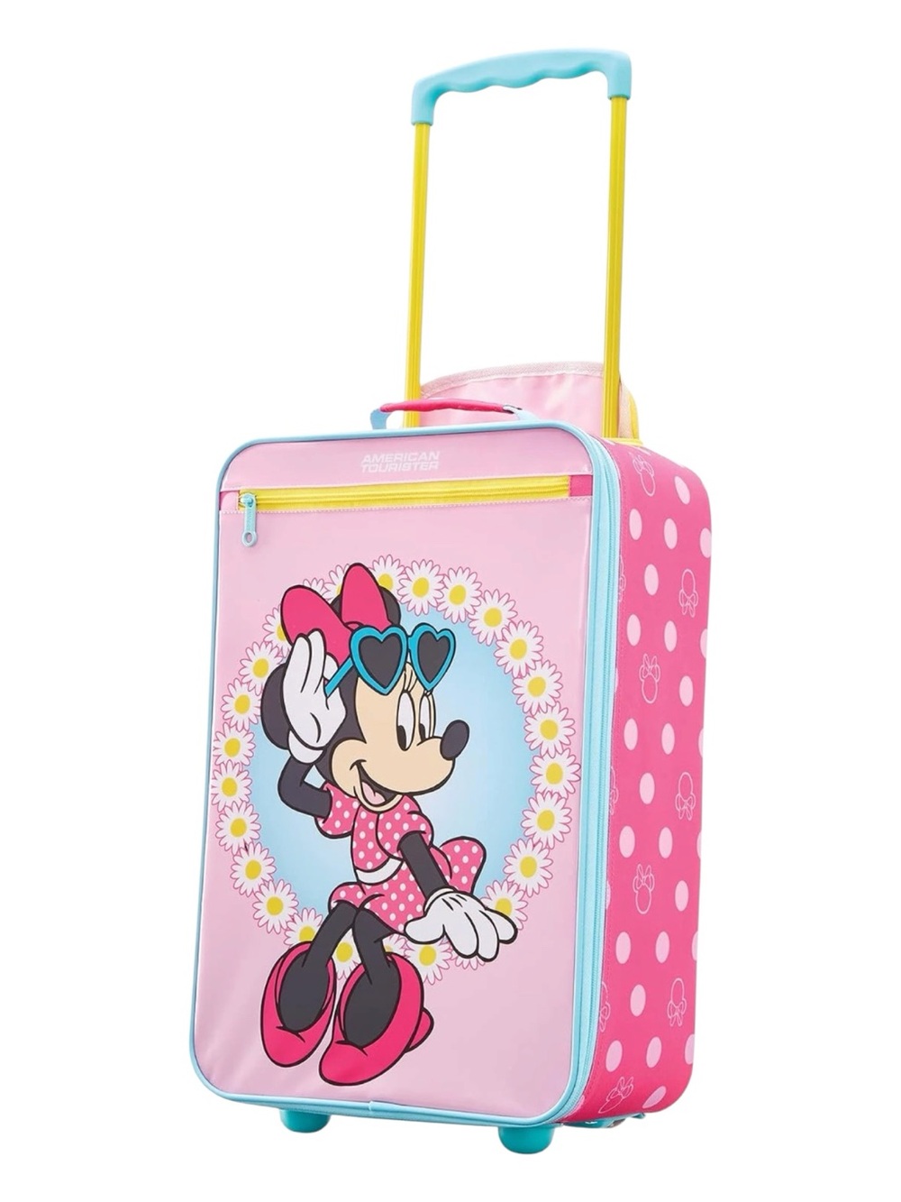 American Tourister Disney Softside Upright Luggage, Minnie, Carry-On 18-Inch